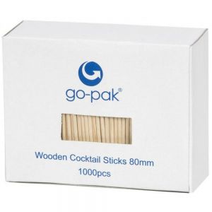 Wooden Cocktail Sticks - 8cm (3.2