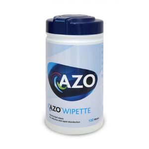 Disinfectant Wipes - 70% IPA - Tub - Azo™ Wipette - 100 Wipes