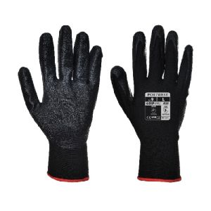 Dexti-Grip Glove-Nitrile foam,Black Size 9/L