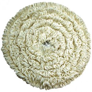 Carpet Cleaning Spin Bonnet Floor Mop - White - 43cm (17