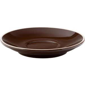Saucer - Porcelain -  Barista - Brown - 15cm (6